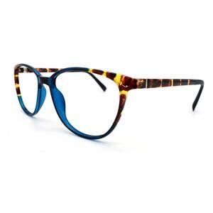 Bio Eyes Iris BE46 LBLUT Cold Insert 52-16-140 Eyeglasses FRAMES ONLY -VERY GOOD